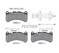 Plaquettes de frein 2395503 TEXTAR pour ALFA ROMEO MASERATI