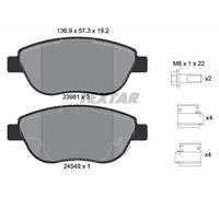 Plaquettes de frein 2398101 TEXTAR pour OPEL FIAT