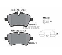 Textar Plaquettes de frein 2398401 Avant pour MINI (Décapotable, Coupé)
