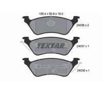 Plaquettes de frein 2403601 TEXTAR pour CHRYSLER DODGE