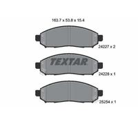 Textar Plaquettes de frein 2422704 pour Nissan Navara NP300, NV200, Leaf, Pathfinder III