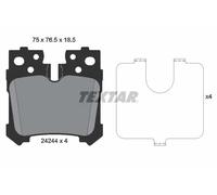 TEXTAR 2424401 Plaquettes de frein