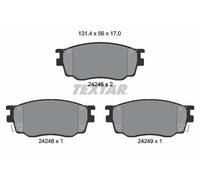 Plaquettes de frein 2424601 TEXTAR pour MAZDA 626 V Station Wagon 6 Hatchback
