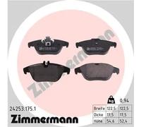 ZIMMERMANN 24253.175.1 Plaquettes de frein