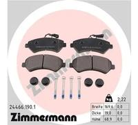 ZIMMERMANN 24466.190.1 Plaquettes de frein