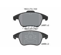 Textar Jeu de plaquettes de frein 2455701 avant pour CITROËN PEUGEOT DS OPEL