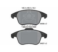 Textar Plaquettes de frein 2455801 pour Citroën/Peugeot DS