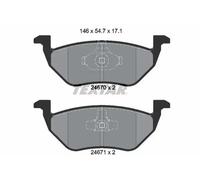 Plaquettes de frein 2467001 TEXTAR pour FORD FORD USA MAZDA