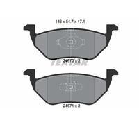 Textar Plaquettes de frein 2467001 pour Ford et Mazda