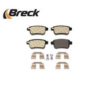 Breck Brakes Jeu de plaquettes de frein 24692 00 704 00 frein à disque, arrière