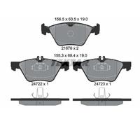 Plaquettes de frein 2472201 TEXTAR pour MERCEDES-BENZ CLASSE E CLASSE S