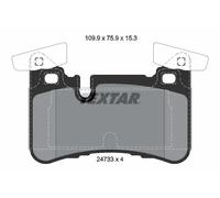 TEXTAR 2473301 Plaquettes de frein arrière pour Mercedes C E CLS