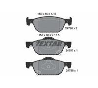 Plaquettes de frein 2479601 TEXTAR pour HONDA CIVIC IX ACCORD VIII
