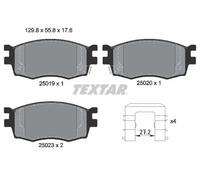 Textar Plaquettes de frein 2501901 pour Hyundai i20 I Avant