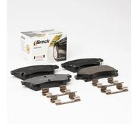 Jeu de plaquettes de frein BRECK 25031 00 701 00, avant