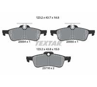 Jeu de plaquettes de frein TEXTAR 2505401, arrière