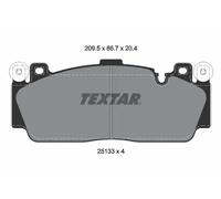 TEXTAR 2513301 Plaquettes de frein