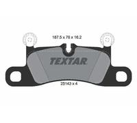 Plaquettes de frein 2514301 TEXTAR pour PORSCHE 911 911 Décapotable 911 Targa