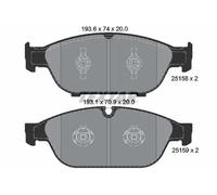 Plaquettes de frein 2515802 TEXTAR pour AUDI A6 C7 A7 Sportback A6 C7 Avant