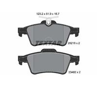 TEXTAR Plaquettes de frein 2521801 pour PEUGEOT 508 I 508 SW I