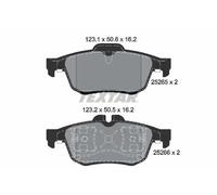 Textar Plaquettes de frein 2526501 pour Renault Latitude