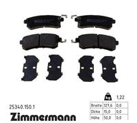 ZIMMERMANN 25340.150.1 Plaquettes de frein