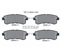 TEXTAR 2534001 Plaquettes de frein