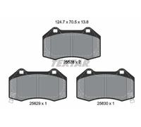 Plaquettes de frein 2552803 TEXTAR pour MAZDA ABARTH FIAT