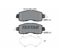TEXTAR 2558101 Plaquettes de frein