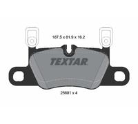 TEXTAR 2569103 Plaquettes de frein