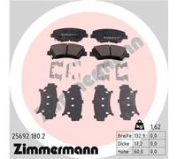 ZIMMERMANN 25692.180.2 Plaquettes de frein