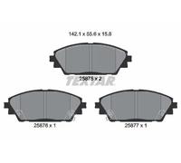 Plaquettes de frein 2587501 TEXTAR pour MAZDA 3 3 A trois volumes CX-3 CX-30