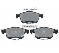 Textar Plaquettes de frein 2590501 pour FIAT 500L