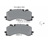 TEXTAR 2590801 Plaquettes de frein