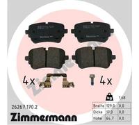 ZIMMERMANN 26267.170.2 Plaquettes de frein