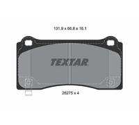 TEXTAR 2627501 Plaquettes de frein