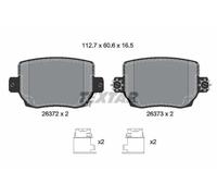 Plaquettes de frein 2637201 TEXTAR pour TESLA MODEL 3 MODEL Y