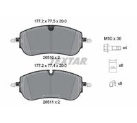 TEXTAR 2651001 Plaquettes de frein