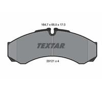 Plaquettes de frein 2912111 TEXTAR pour IVECO DAILY III Fourgon