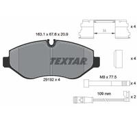 TEXTAR 2919202 Plaquettes de frein