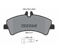 Plaquettes de frein 2921702 TEXTAR pour VW MERCEDES-BENZ