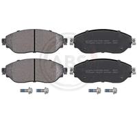 Jeu De 4 Plaquettes De Frein A.b.s. 35077