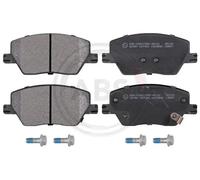 Jeu de 4 plaquettes de frein A.B.S. 35150 Essieu avant avec indicateur d'usure