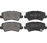 ABS All Brake Systems – Jeu de 4 plaquettes de frein arrière 35228 pour Kia Picanto III