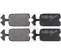 Plaquettes de frein 36046 A.B.S. pour CITROËN 2 CV DYANE AMI AMI Break ACADIANE