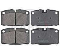 ABS All Brake Systems Plaquettes de frein 36145 pour Lotus et Opel
