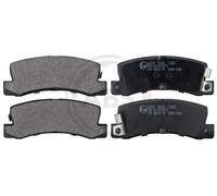 ABS All Brake Systems Plaquettes de frein 36604 pour Lexus, Toyota avec témoin d'usure 15,6 mm