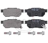 ABS All Brake Systems - Plaquettes de frein 36636 - pour Honda, MG, Rover, Lotus
