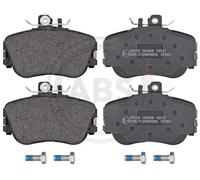 ABS All Brake Systems – Jeu de 4 plaquettes de frein avant 36838 pour Mercedes-Benz T-Model