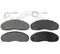ABS All Brake Systems - Plaquettes de frein 36877 - pour Nissan, Renault, Renault Trucks